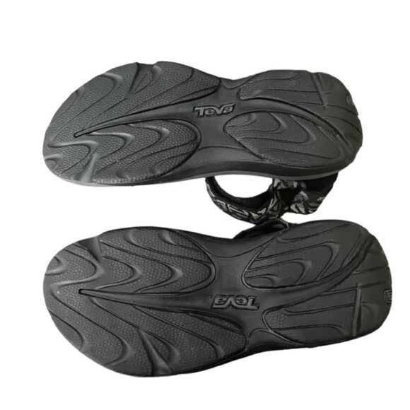 Teva Hurricane Black and Grey Sport Sandal 11 - Picture 6 of 6